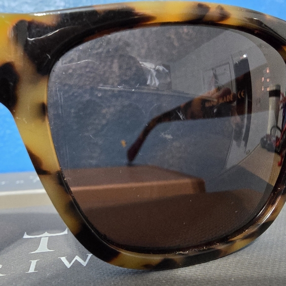 Triwa Turtle Clyde Sunglasses Handmade SHAC112 - Picture 3 of 10